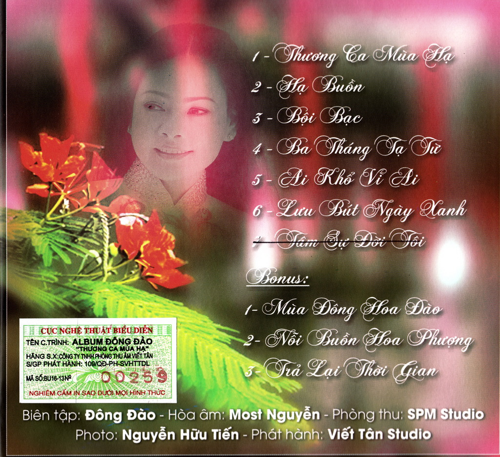 Viết Tân CD - Đông Đào - Thương Ca Mùa Hạ
