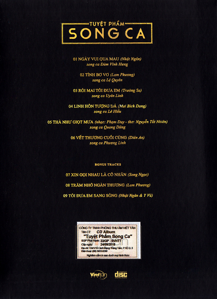 Viết Tân CD - Quốc Thiên - Tuyệt Phẩm Song Ca