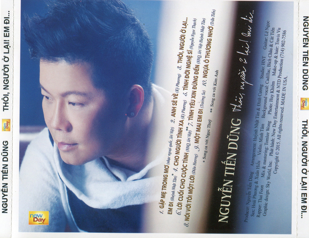 New Day CD - Thôi Người Ở Lại! Em Đi