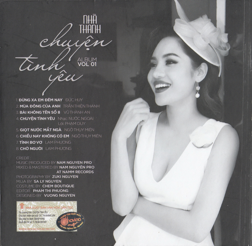 Dihavina CD - Nhã Thanh - Chuyện Tình Yêu