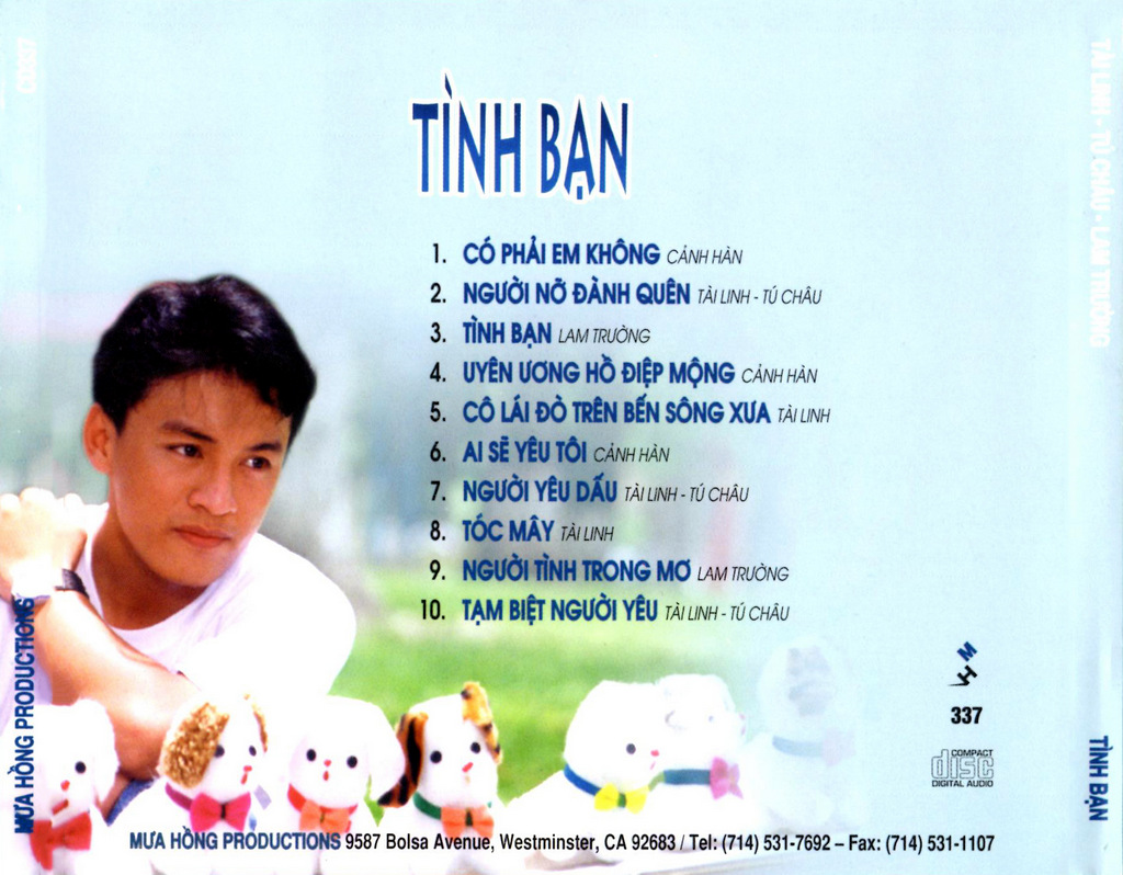 Mưa Hồng CD337 - Tình Bạn