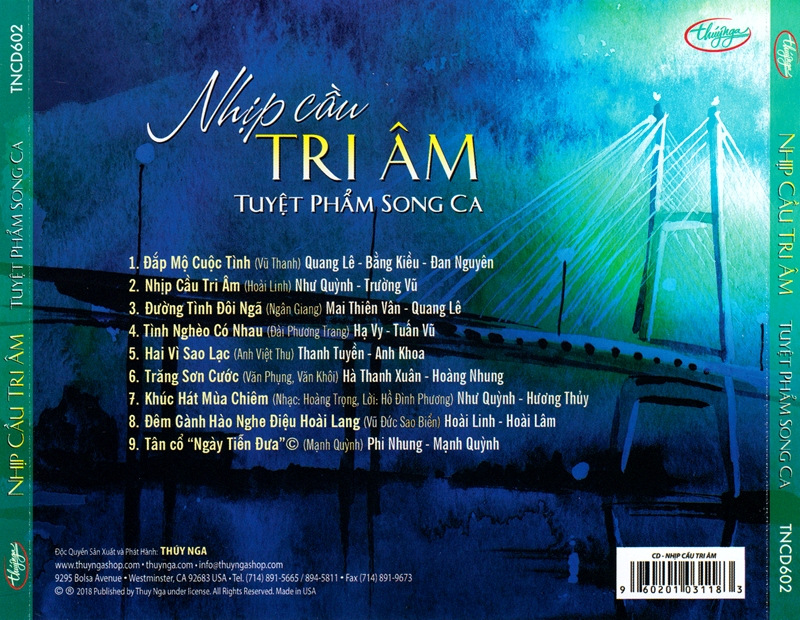 Thuý Nga CD602 - Nhịp Cầu Tri Âm