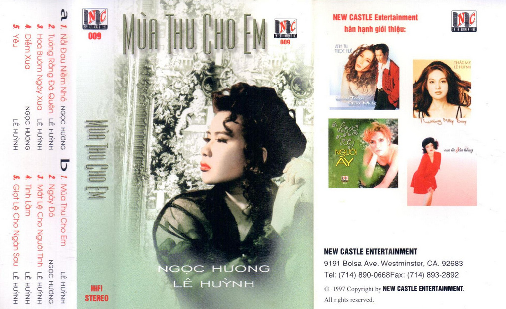 New Castle CD - Mùa Thu Cho Em