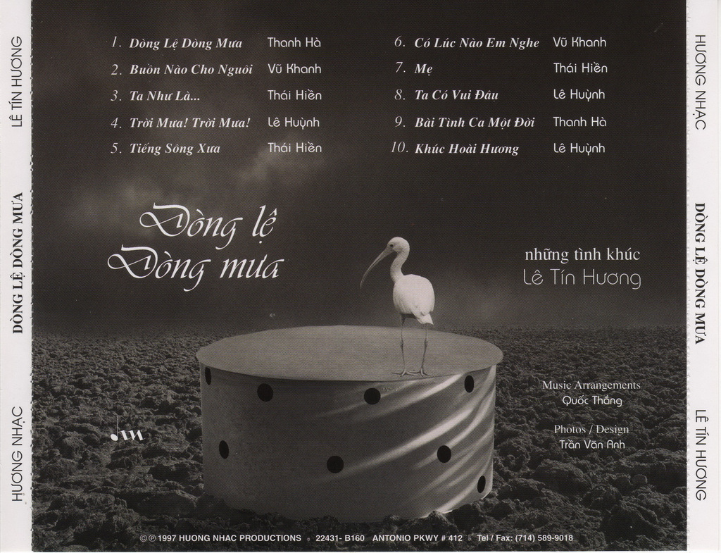 Hương Nhạc CD - Dòng Lệ Dòng Mưa