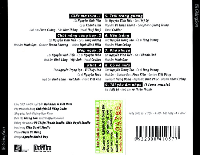 Phương Nam CD - Giáng Son