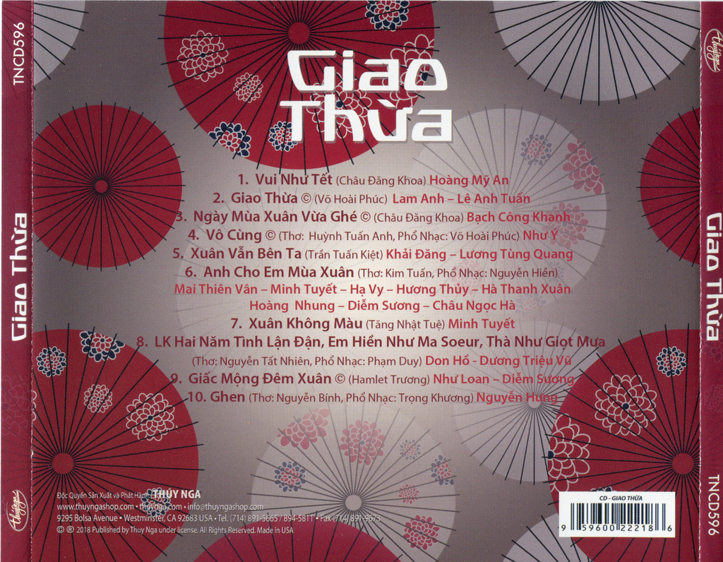 Thuý Nga CD596 - Giao Thừa
