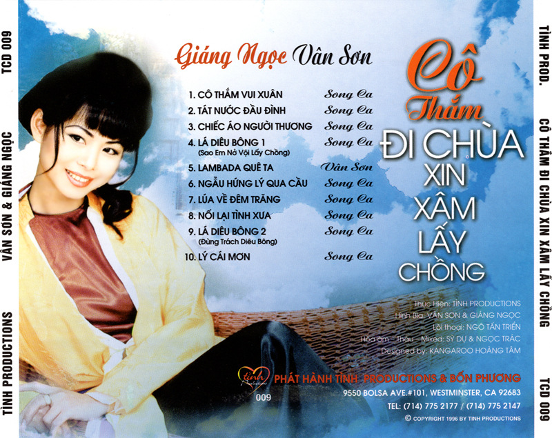 Tình CD009 - Giáng Ngọc & Vân Sơn - Cô Thắm Đi Chùa Xin Xâm Lấy Chồng