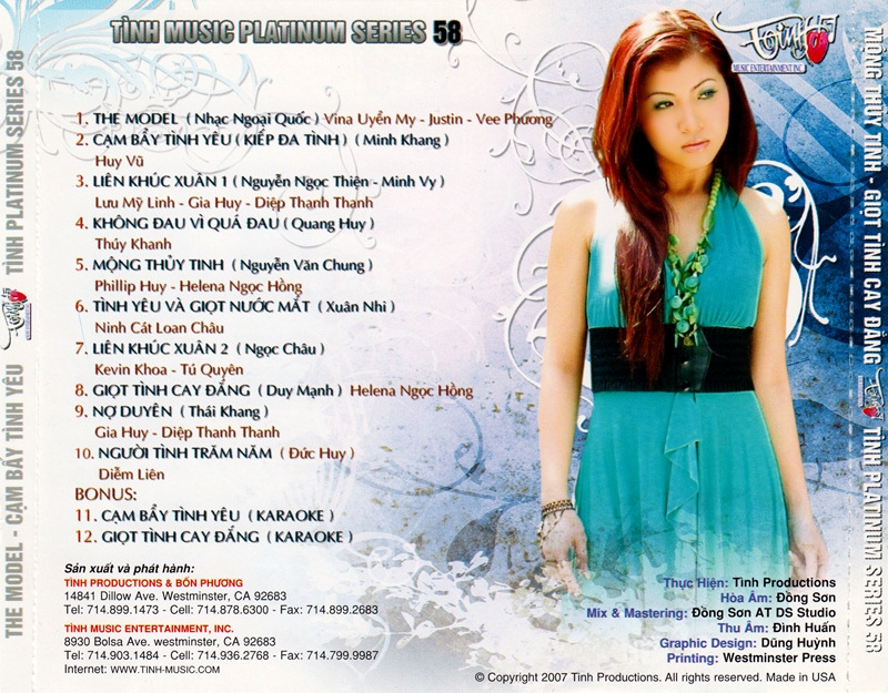 Tình Music Platinium Series 58 - The Model, Cạm Bẫy Tình Yêu