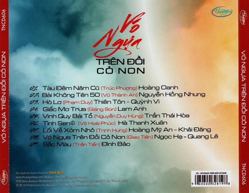 Thuý Nga CD606 - Vó Ngựa Trên Đồi Cỏ Non