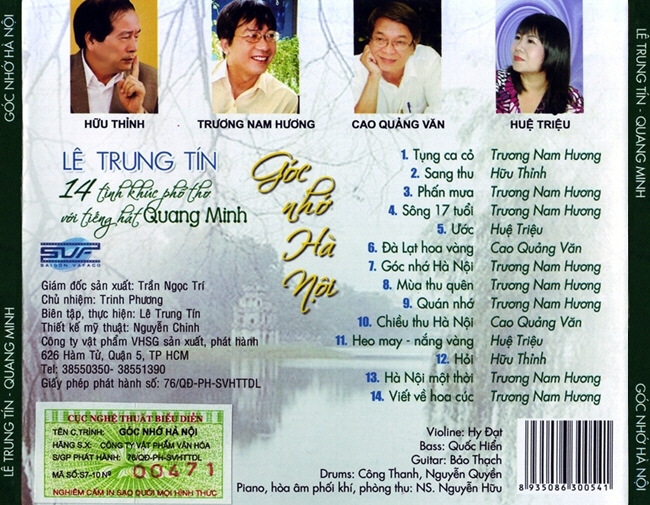 Vafaco CD - Quang Minh - Góc Nhớ Hà Nội