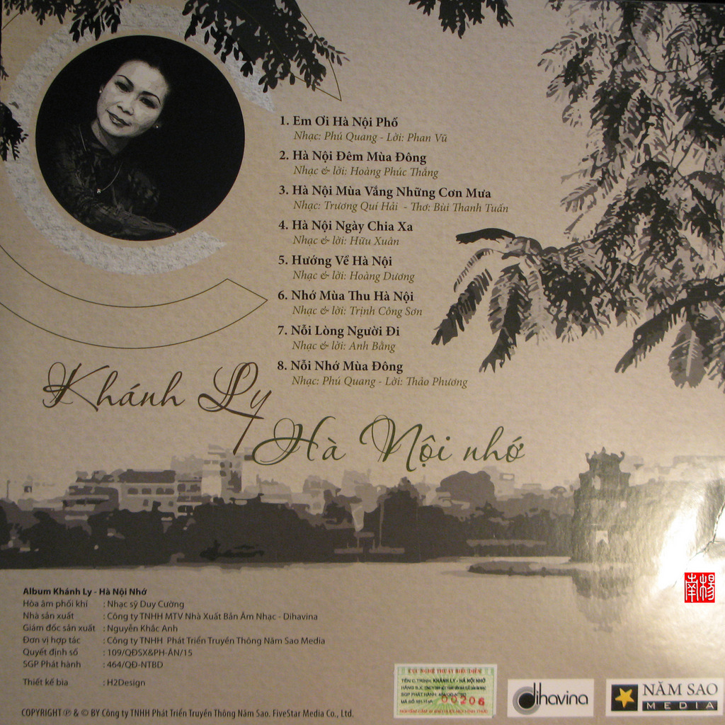 Dihavina CD - Khánh Ly - Hà Nội Nhớ