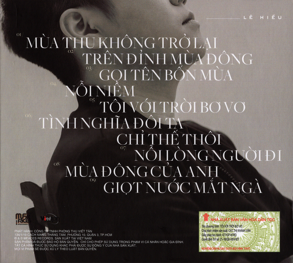 Viết Tân CD - Tôi Với Trời Bơ Vơ - Lê Hiếu