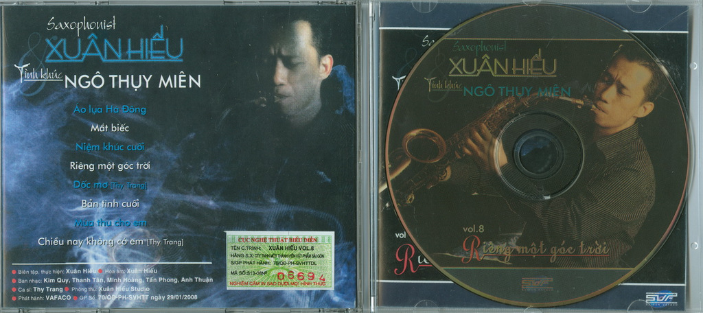 Vafaco CD - Riêng Một Góc Trời - Xuân Hiếu