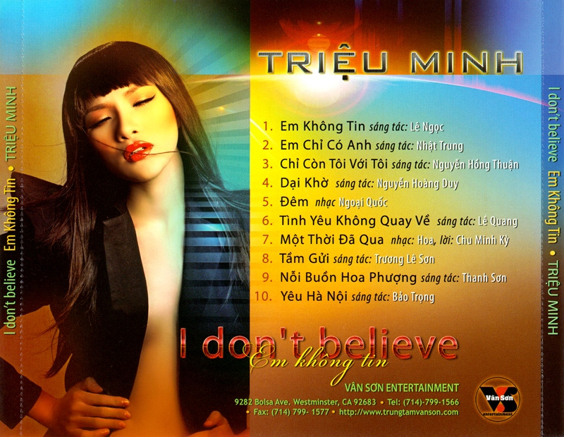 Vân Sơn CD - I Don't Believe