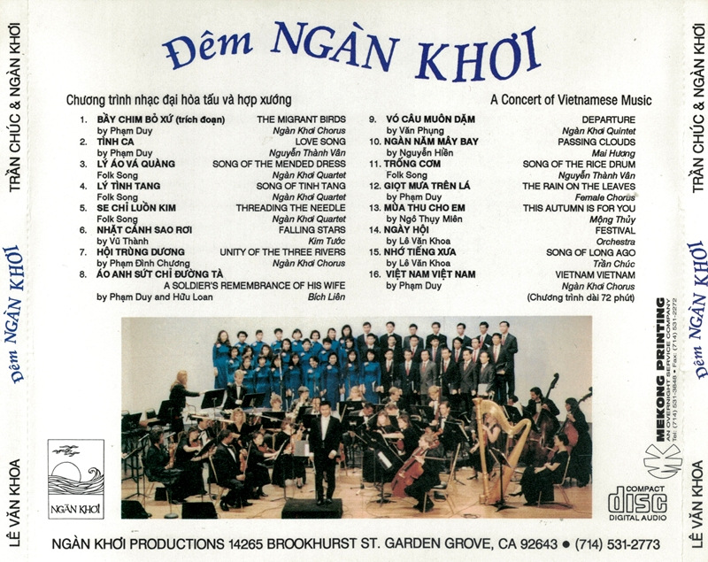 Ngàn Khơi CD - Đêm Ngàn Khơi 1 - Bầy Chim Bỏ Xứ