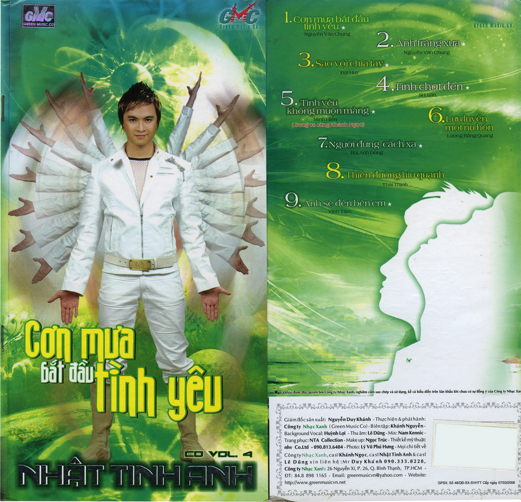Green Music CD - Cơn Mưa Bắt Đầu Tình Yêu