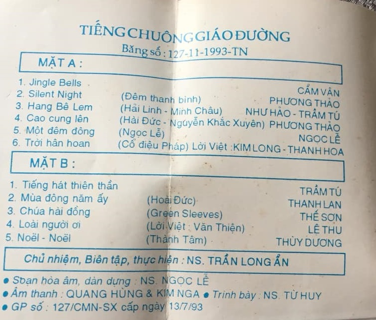 Tape Sài Gòn Audio - Tiếng Chuông Giáo Đường