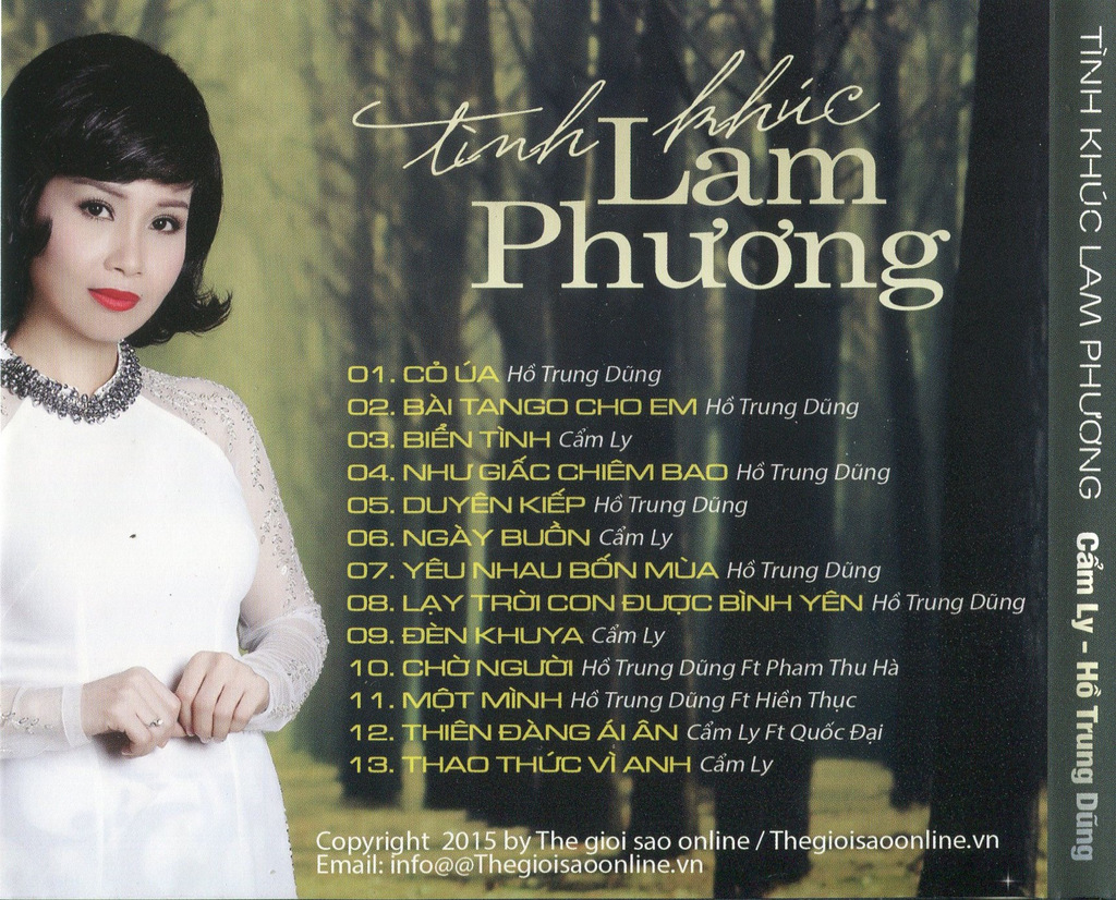 Thế Giới Sao Online CD - Tình Khúc Lam Phương