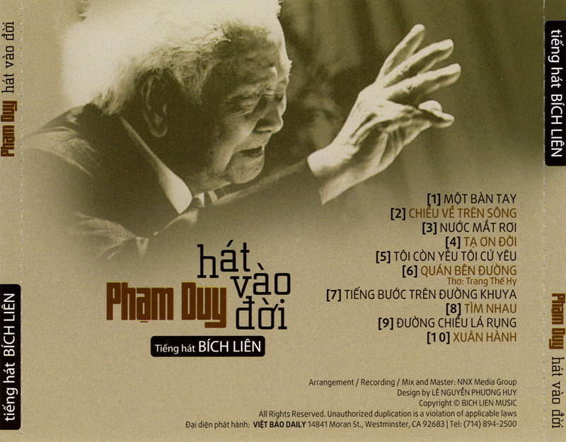 Bích Liên CD - Phạm Duy Hát Vào Đời