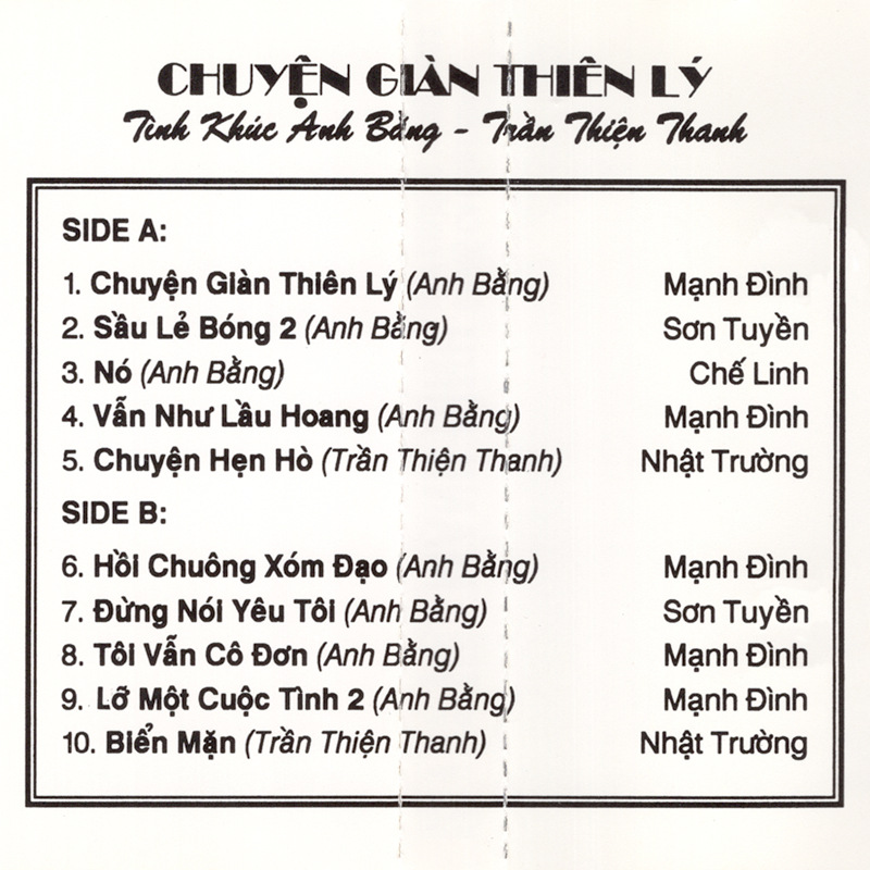 Tape Asia 91 - Chuyện Giàn Thiên Lý