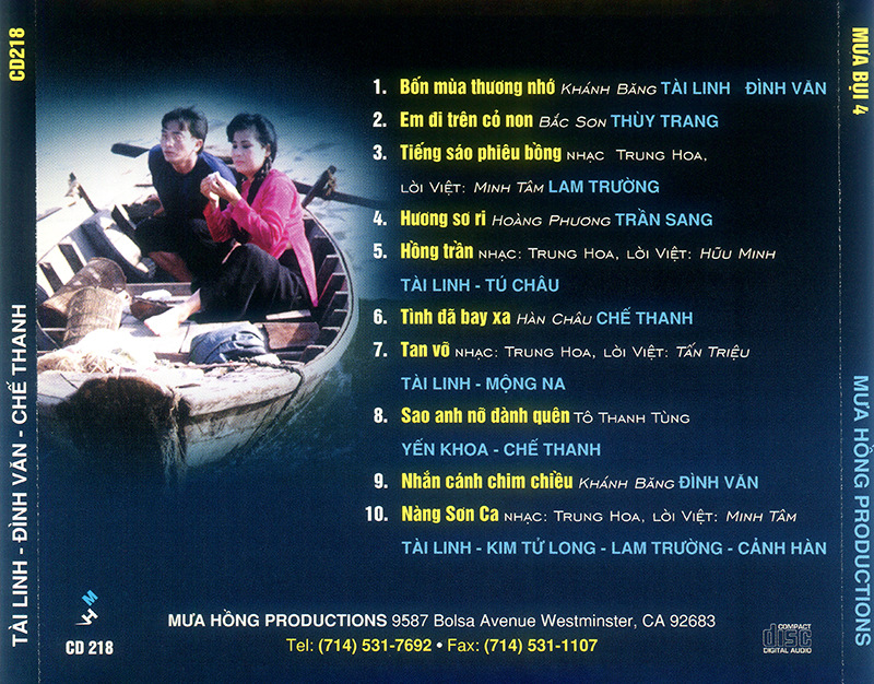 Mưa Hồng CD218 - Mưa Bụi 4