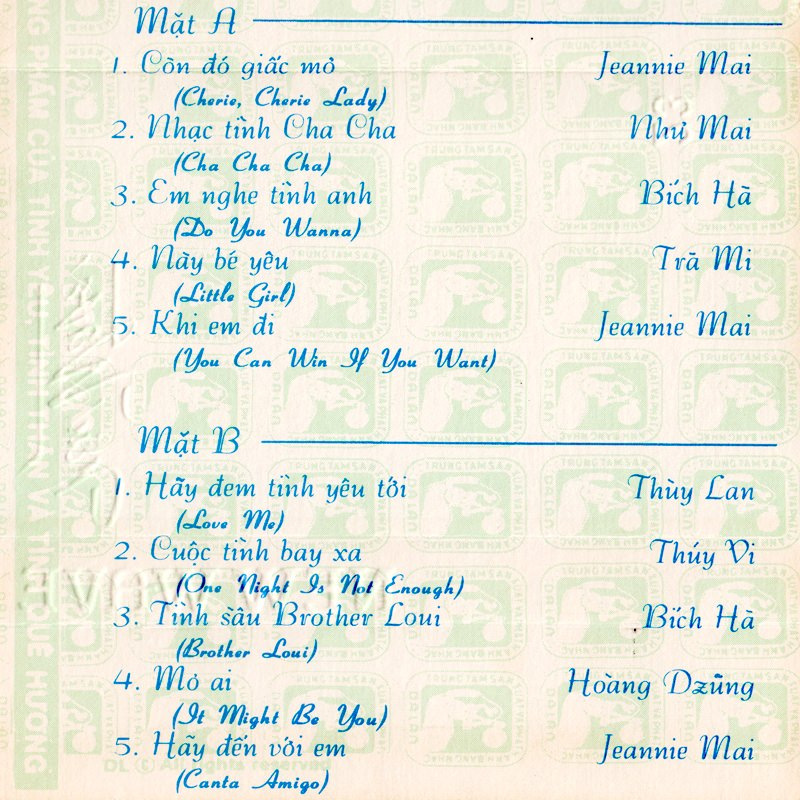 Tape Dạ Lan 23 - New Wave