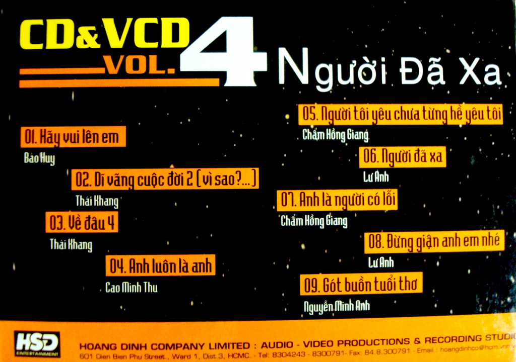 HSD CD - Về Đâu 4 - Người Đã Xa (Vol 4)