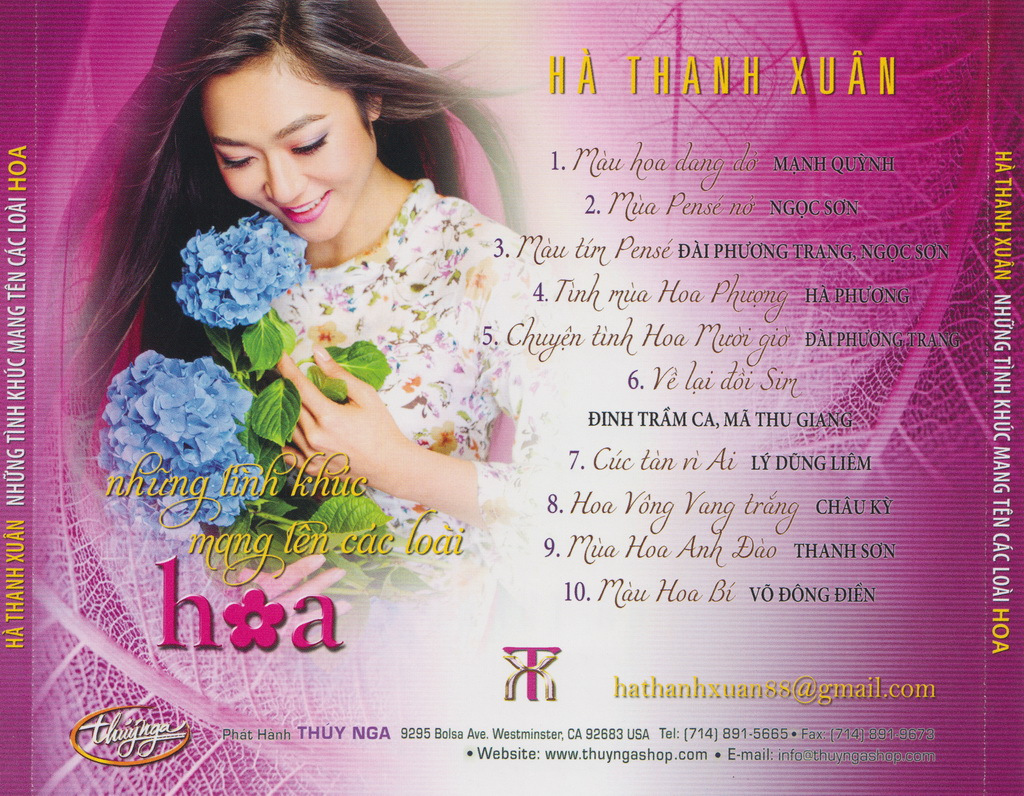 Thúy Nga CD - Những Tình Khúc Mang Tên Các Loài Hoa