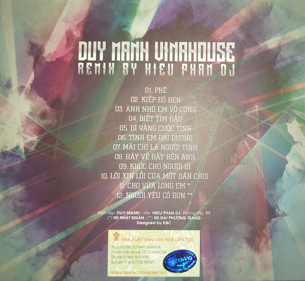 Dihavina CD - Duy Mạnh Vinahouse