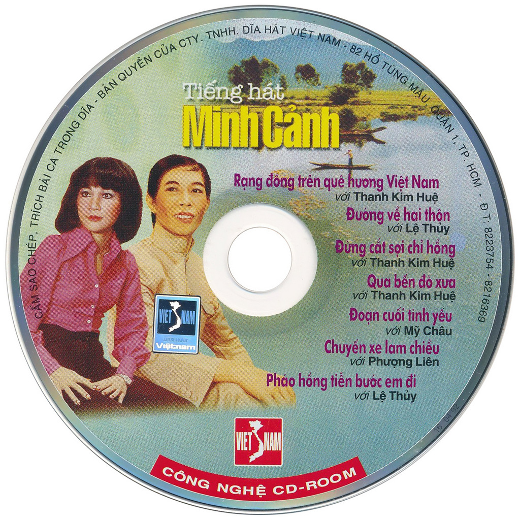 Đĩa Hát Việt Nam CD - Tiếng Hát Minh Cảnh 3