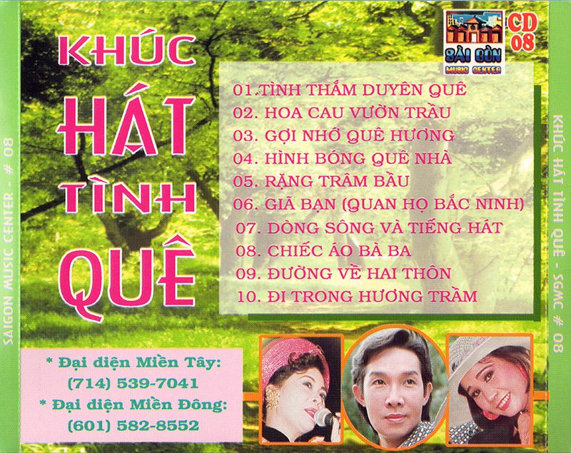 Sài Gòn CD - Khúc Hát Tình Quê - Thu Hiền