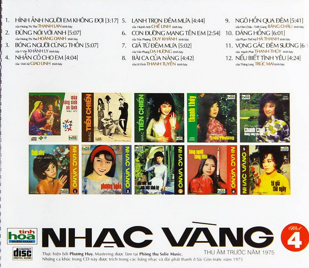 Tinh Hoa Miền Nam CD - Bóng Người Cùng Thôn
