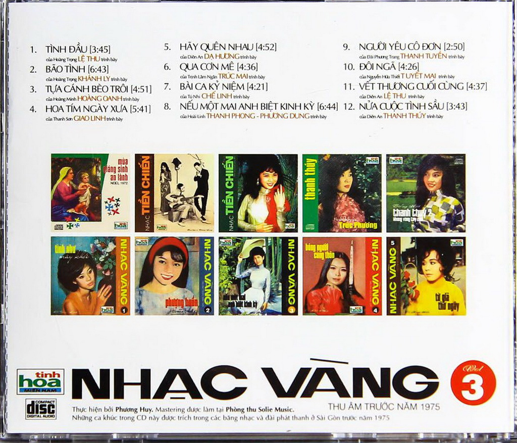 Tinh Hoa Miền Nam CD - Nếu Một Mai Anh Biệt Kinh Kỳ