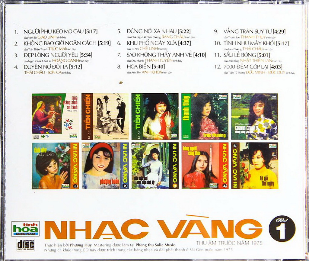 Tinh Hoa Miền Nam CD - Tình Như Mây Khói