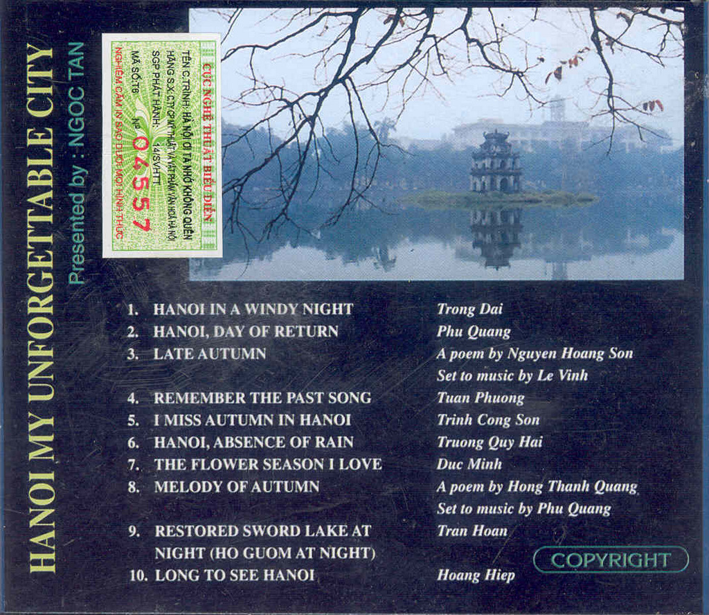 Hồ Gươm CD - Hà Nội Ơi! Ta Nhớ Không Quên - Ngọc Tân