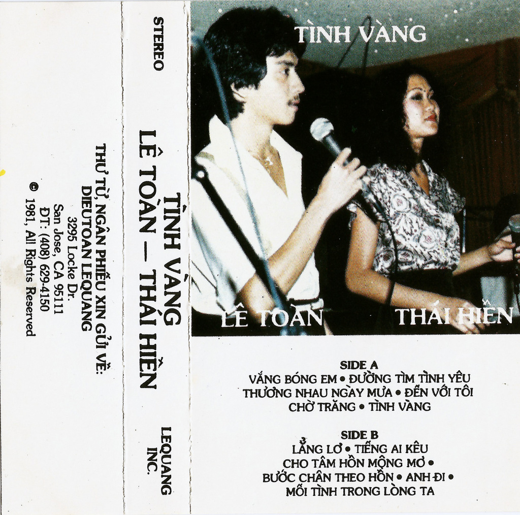 Tape Lê Toàn & Thái Hiền - Tình Vàng