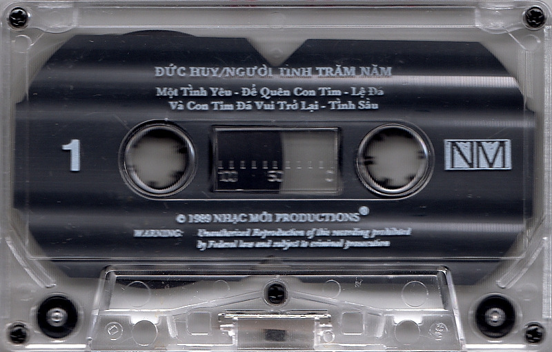 Tape Nhạc Mới 1 - Người Tình Trăm Năm