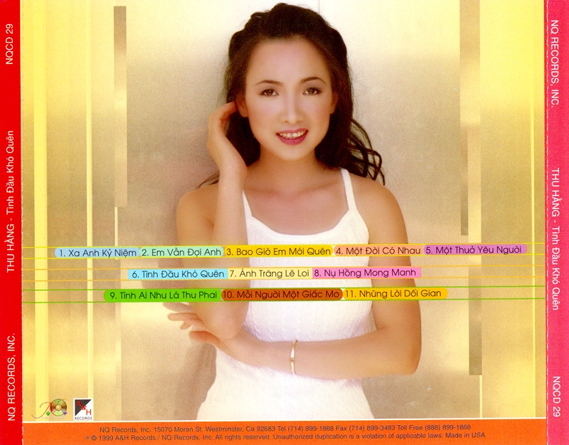 Như Quỳnh CD29 - Tình Đầu Khó Quên