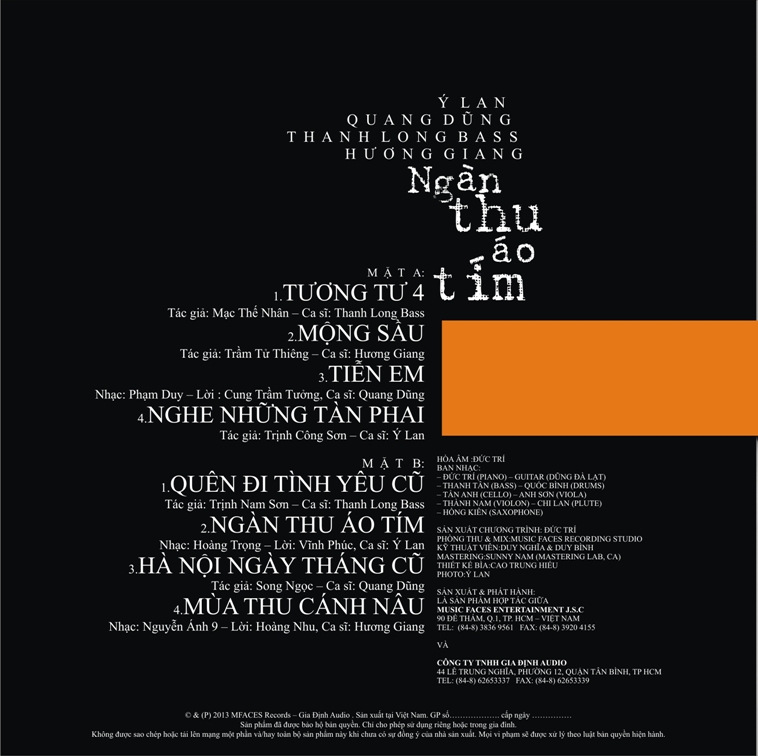 Vinyl Rip - Ngàn Thu Áo Tím (DSD)