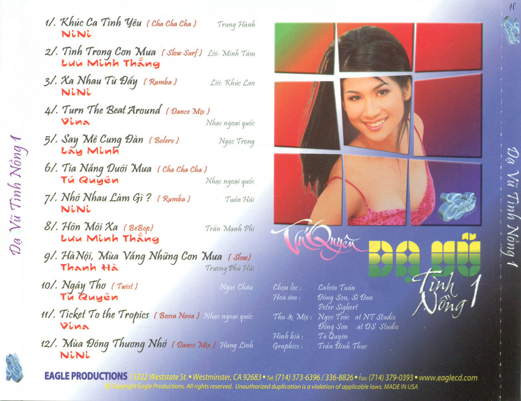 Eagle CD - Dạ Vũ Tình Nồng 1