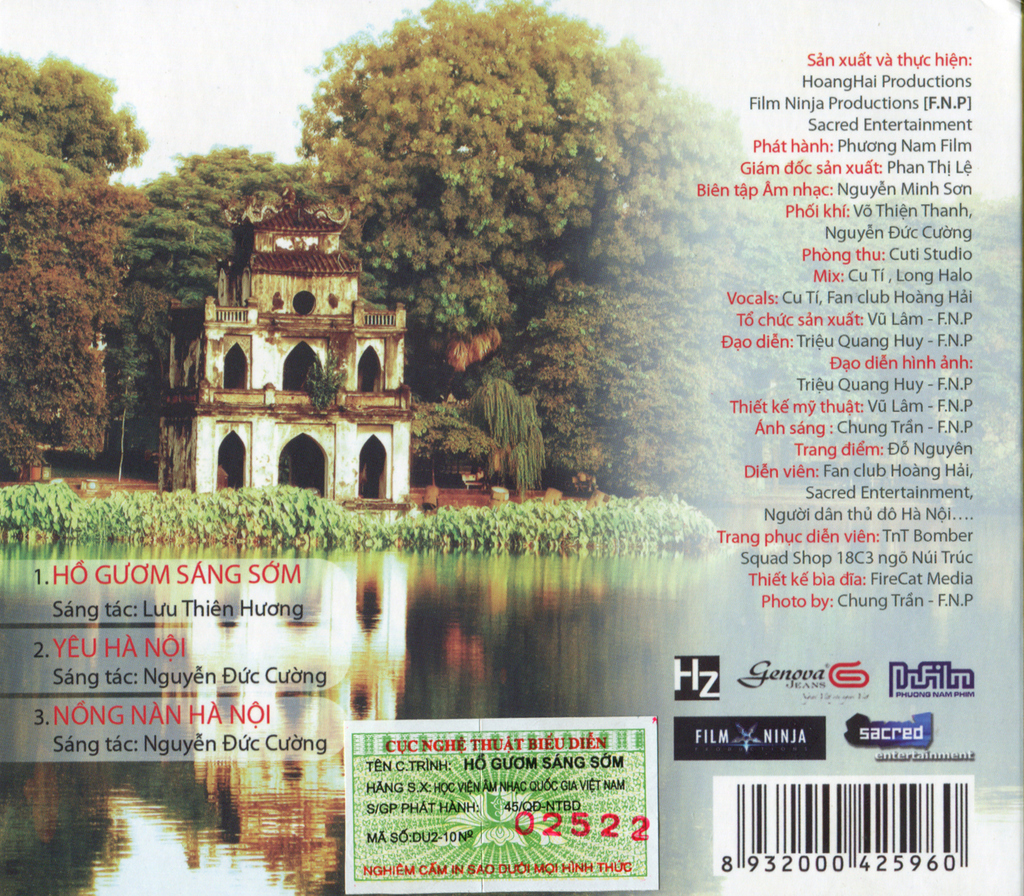 Dihavina CD - Hồ Gươm Sáng Sớm - Hoàng Hải