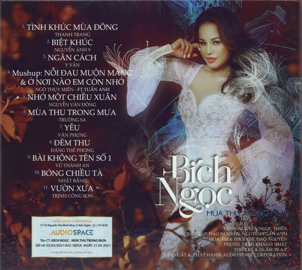 Audio Space CD - Mùa Thu Trong Mưa - Bích Ngọc