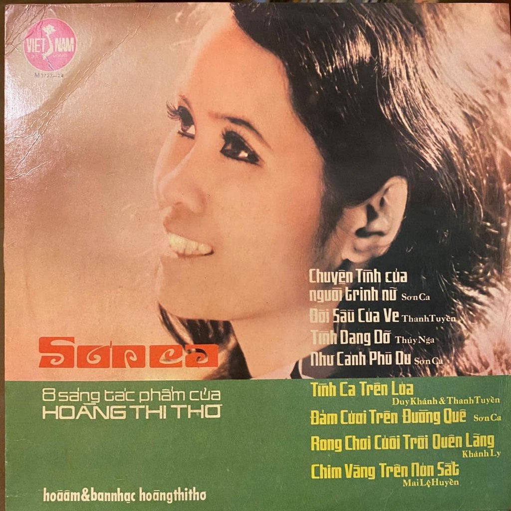 Tape Sơn Ca - 8 Sáng Tác Tác Phẩm Của Hoàng Thi Thơ