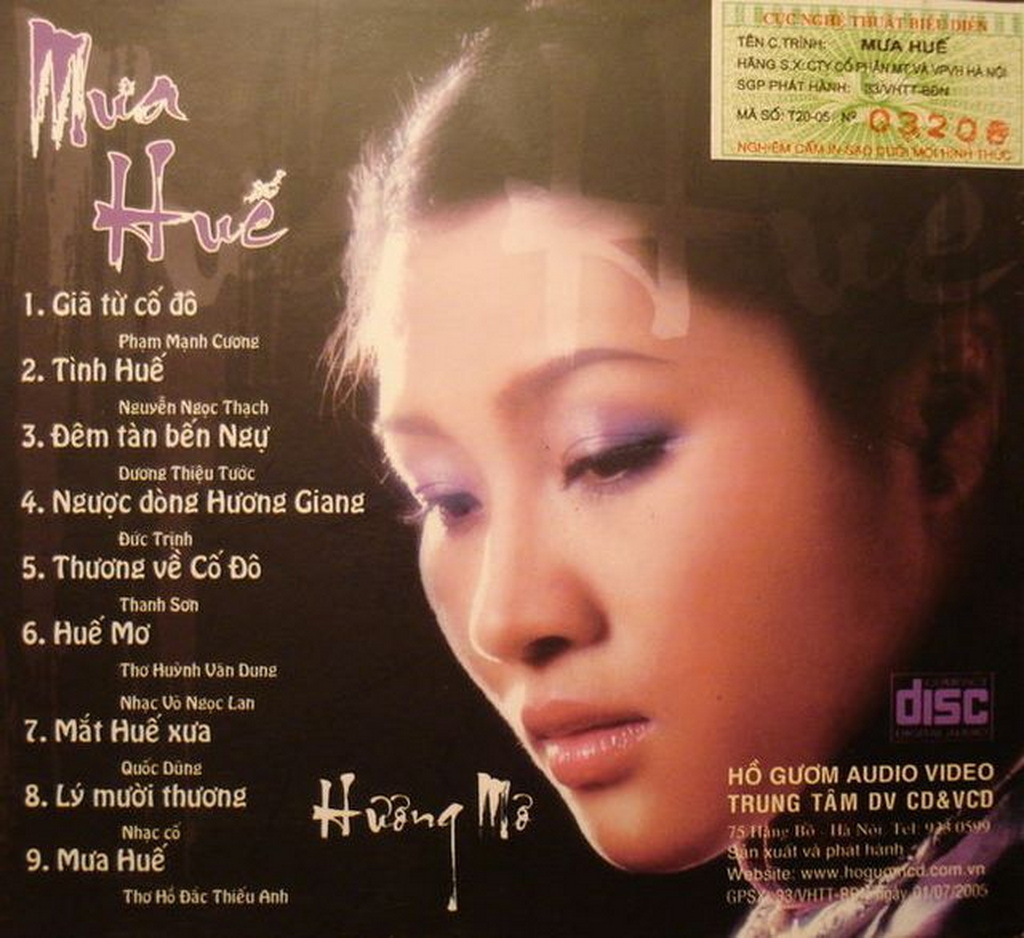 Hồ Gươm CD - Mơ Huế - Hương Mơ