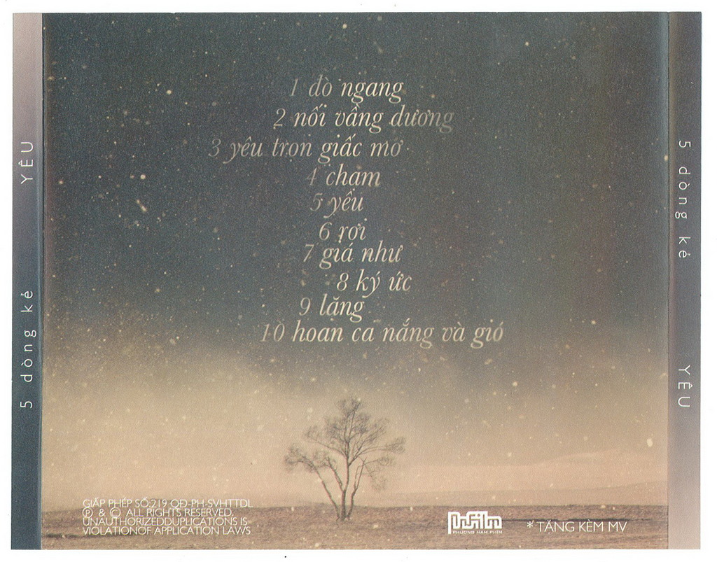 Phương Nam CD - Yêu - Nhóm 5 Dòng Kẻ