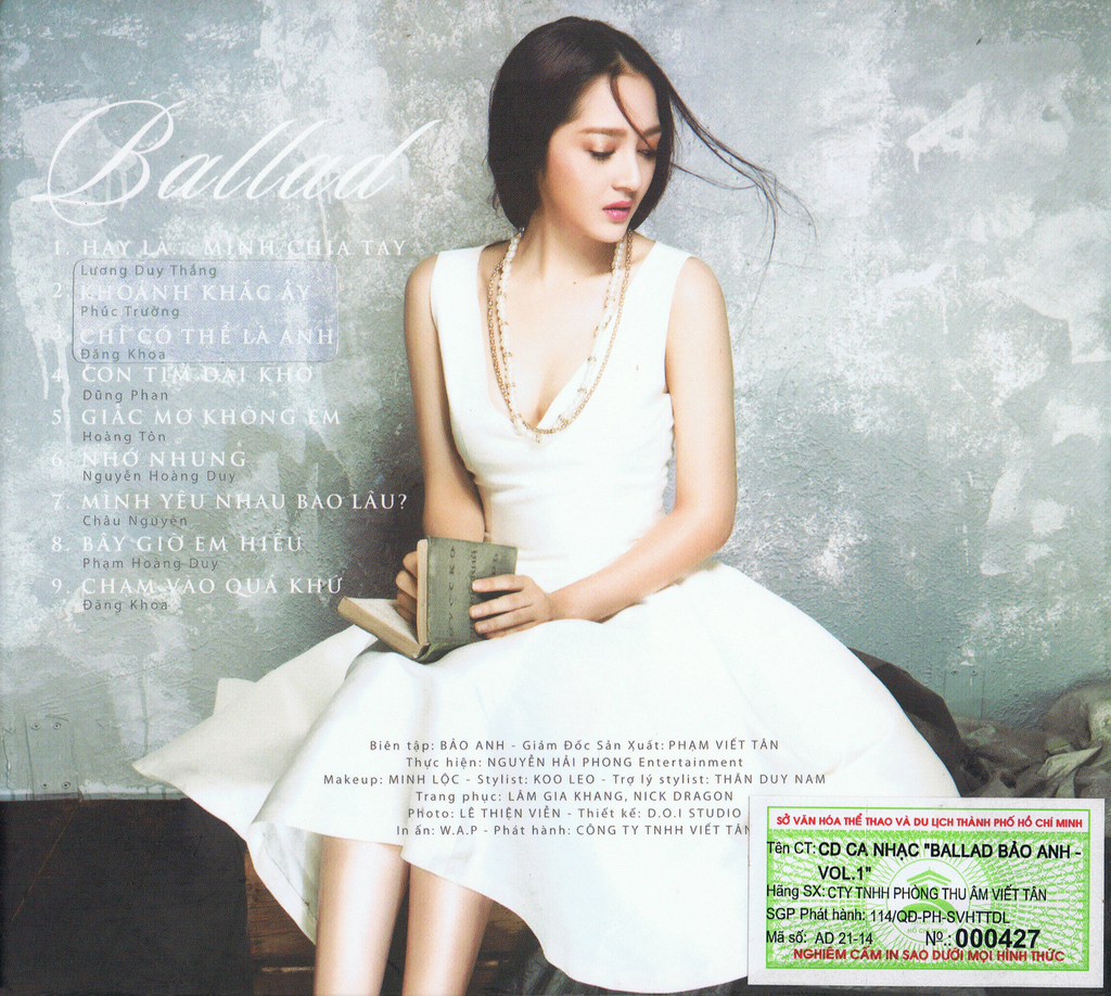 Viết Tân CD - Ballad - Bảo Anh
