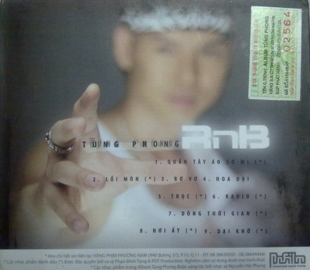 Phương Nam CD - Tùng Phong  RnB - Phan Đinh Tùng