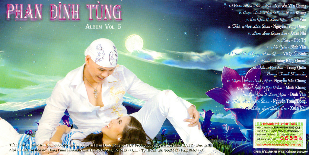 Phương Nam CD - Vườn Hoa Sao Rơi - Phan Đinh Tùng