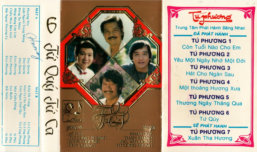 Tape Tú Phương 6 - Tứ Quý Tứ Ca