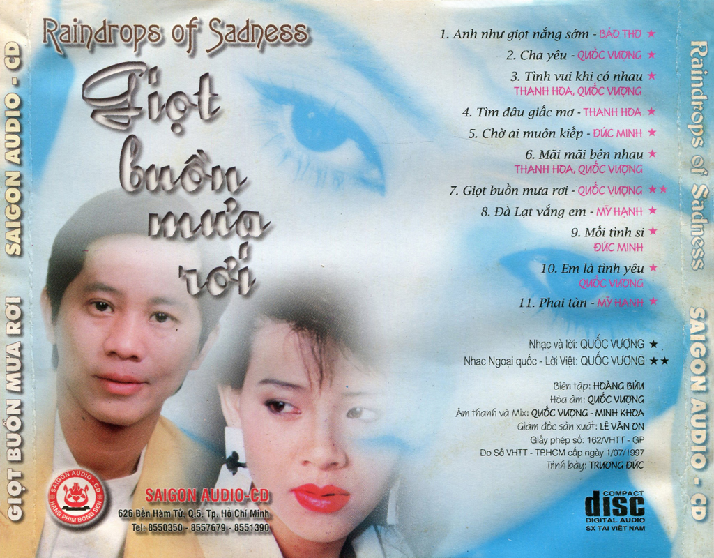 Sài Gòn CD - Giọt Buồn Mưa Rơi